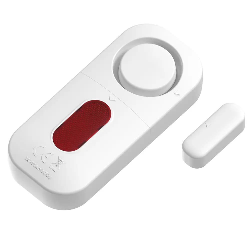 Allarme per Porte e Finestre 125Db, Sensore Antifurto per Sicurezza, Facile Installazione, Allarme Domestico con Avviso Batteria Scarica