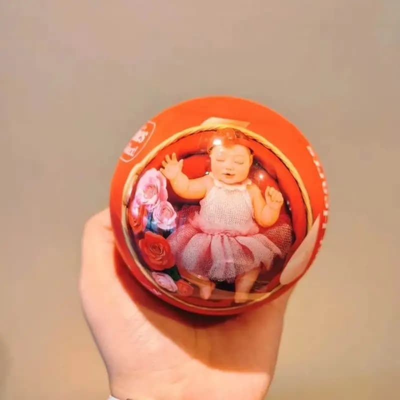 Zuru Nuovissimo My Mini Baby Ball 3a Generazione Blind Box Sorpresa da Collezione Giocattolo per il Gioco di Imitazione Quattro Bambole da Collezionare