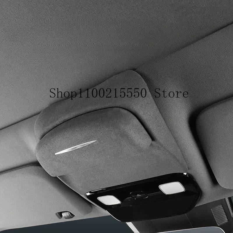 Per Lixiang L9 L8 L7 custodia per occhiali da auto custodia per occhiali da sole a soffitto in pelle scamosciata accessori per interni auto