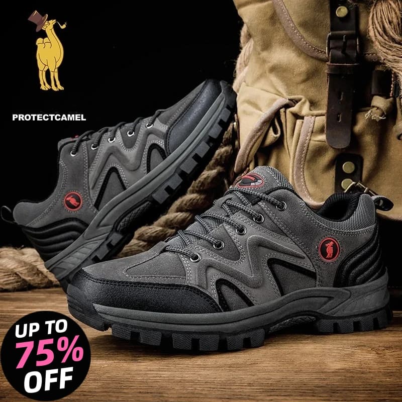 Scarpe da trekking da uomo Scarpe da viaggio traspiranti in rete Scarpe da allenamento antiscivolo resistenti all'usura Scarpe sportive da trekking per uomo
