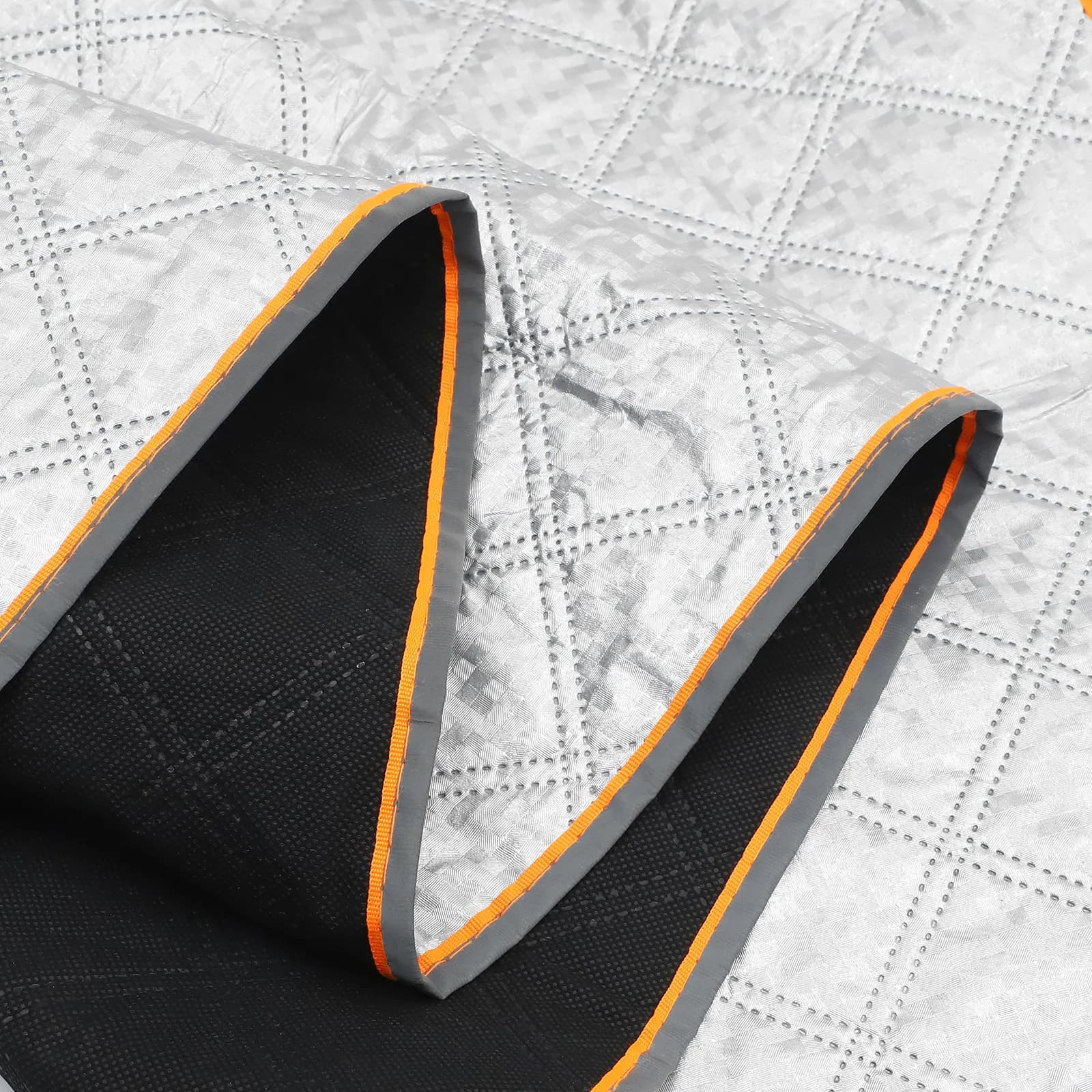 Parasole per Parabrezza Auto, Pellicola Riflettente in Alluminio Anti-Gelo e Anti-Neve, Fissaggio Magnetico Sicuro