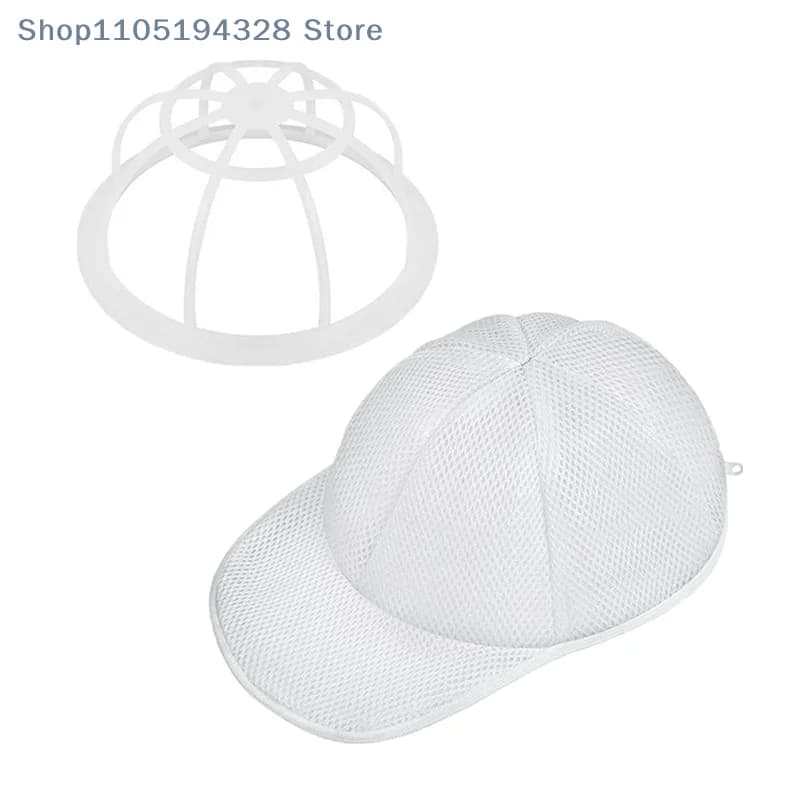 【DG】【DG】Nuovo Protettore per Lavaggio Cappelli in Poliestere per Lavatrice, Sacchetti per Lavaggio Cappelli da Baseball, Supporto per Lavaggio Cappelli