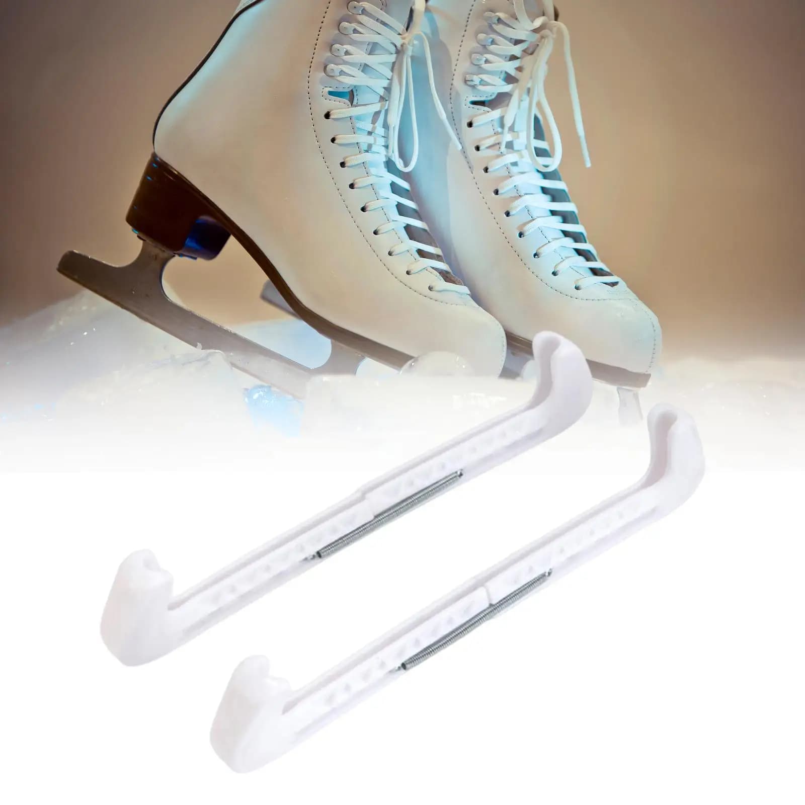 Protezioni Morbide in PVC per Pattini da Ghiaccio, Coprilama Regolabili per Scarpe da Pattinaggio in Linea, Sport Invernali per Donne