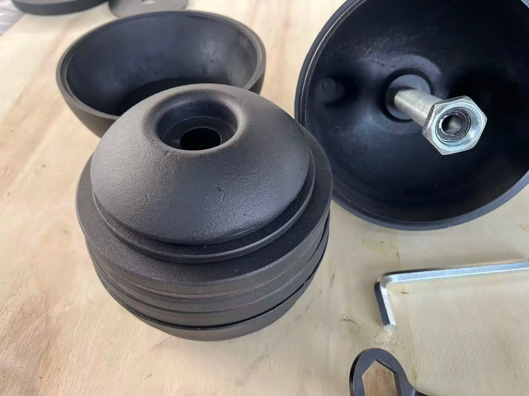 Kettlebell Adjustable Dust Painted for Gym, Fitness Equipment 32KG 40kg, Steel Kettlebell Adjustable