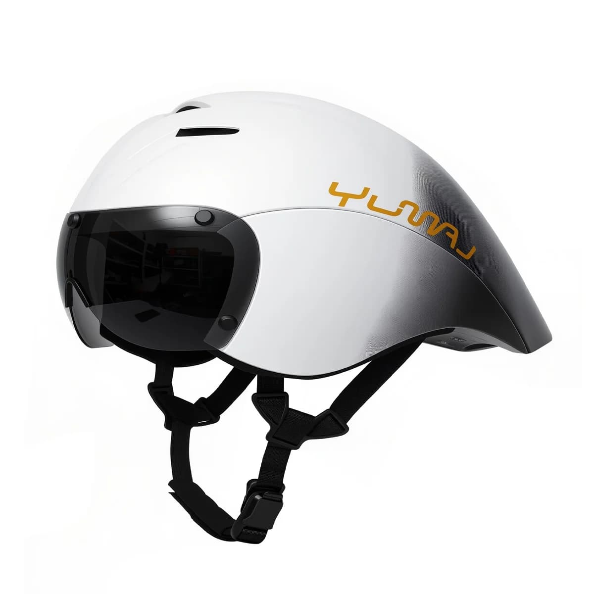 TT Hot Triathlon Bike Helmet for Special Cycling Training Competitions Special Color Safety Helmet with Magnetic Suction Buckle YM