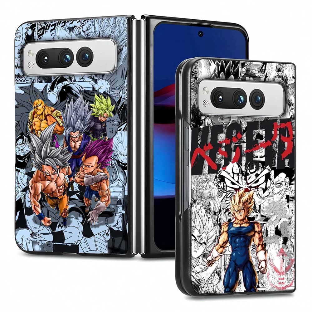 D-Dragons B-Ball Anime Case for Google Pixel Fold 11 Pro Fold Phone Capa