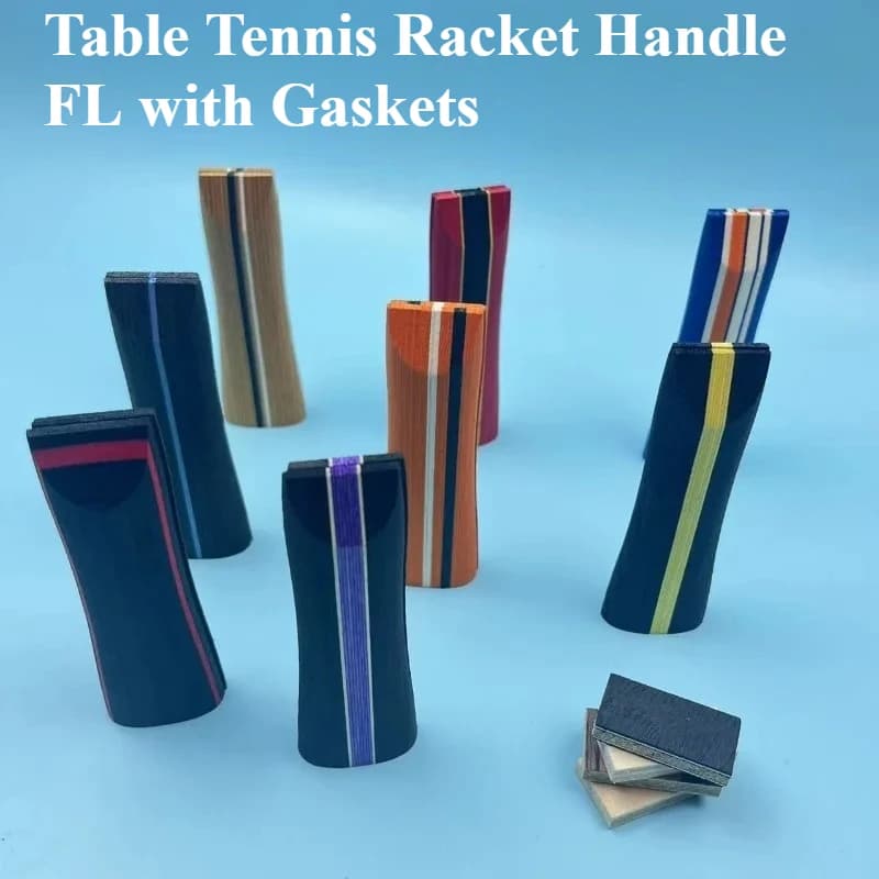 FL DIY ping-pong sleeve with professional seals, from short handle to long handle, ping-pong rack accessories, 1 set