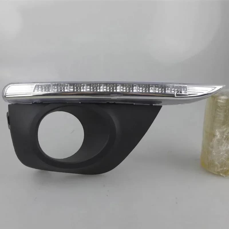 Car LED DRL 12V Daylights For Renault Koleos 2011 2012 2013 2014 Auto Dimming Daytime Running Lamps Car Foglamp