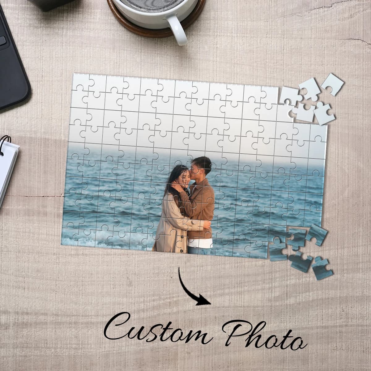 Puzzle con poster personalizzato a tema cartoni animati da 150/300/500 pezzi per decorazioni per la cameretta dei bambini, regali di compleanno fatti a mano