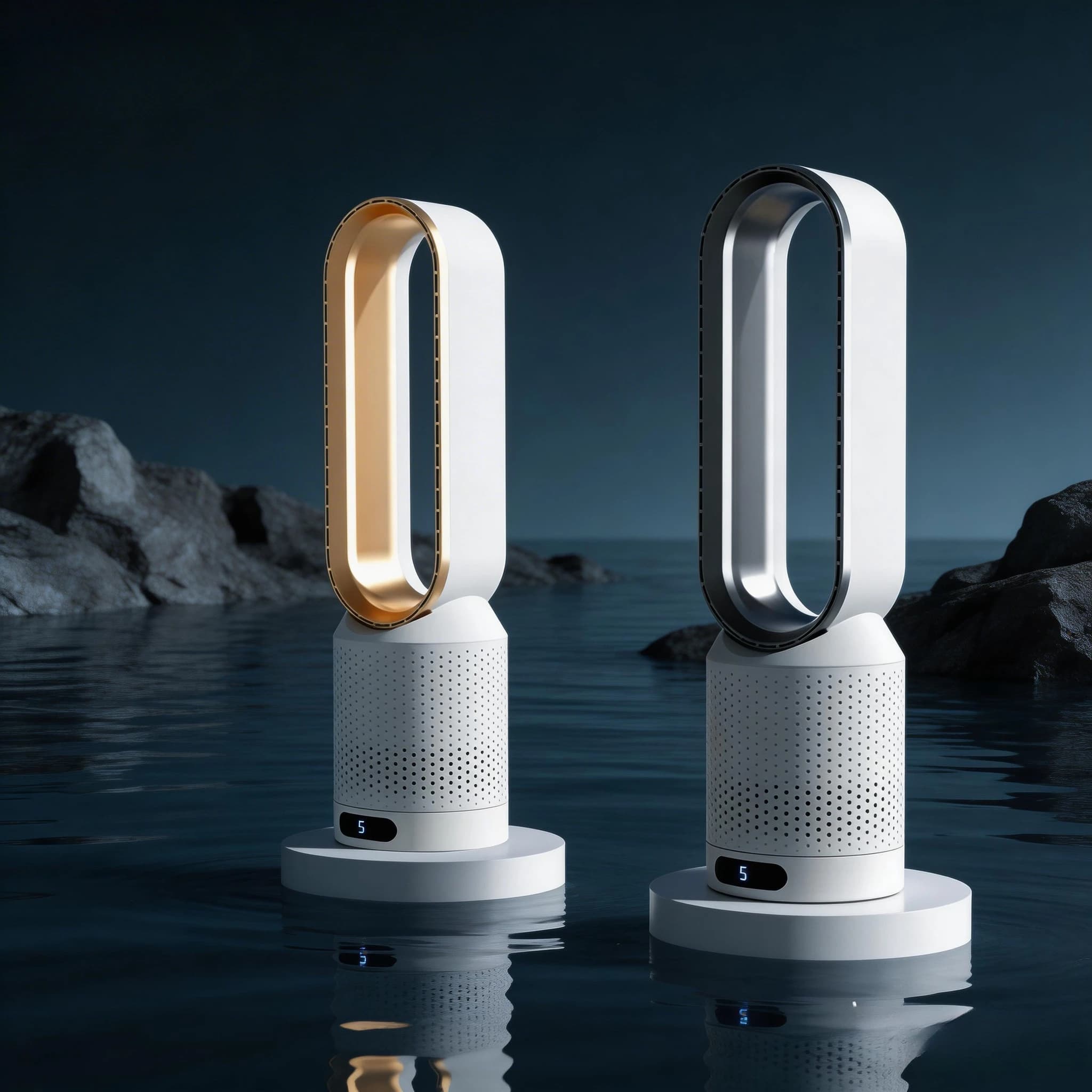 Ventilatore a Torre Elettrico 2026 Nuovo Modello con Telecomando, Intelligente e Silenzioso, da Pavimento