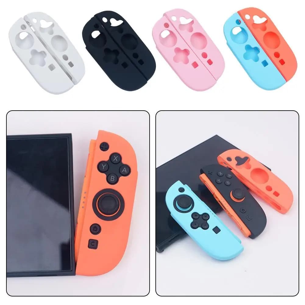 Per Switch 2 Joycon Custodia con maniglia Custodia in silicone per Ns 2 Switch 2 Protezione controller per accessori di ricambio per Nintendo Oled