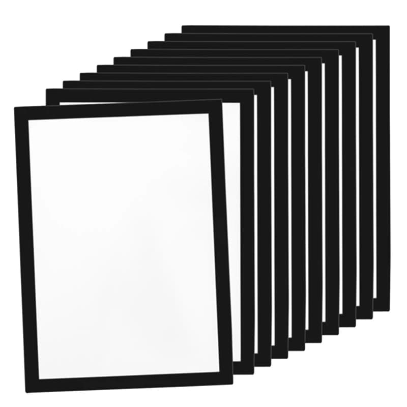 Premium-10PCS magnetic frames A4, self-adhesive magnetic frame Diamond painting frame Frame for display