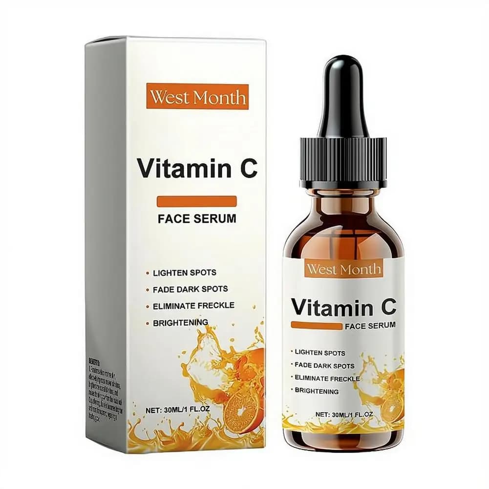 Moisturizing Vitamin C Facial Essence Skin Care 30ml Hyaluronic Acid Remover Dark Spot Anti-aging Younger Serum Nourish