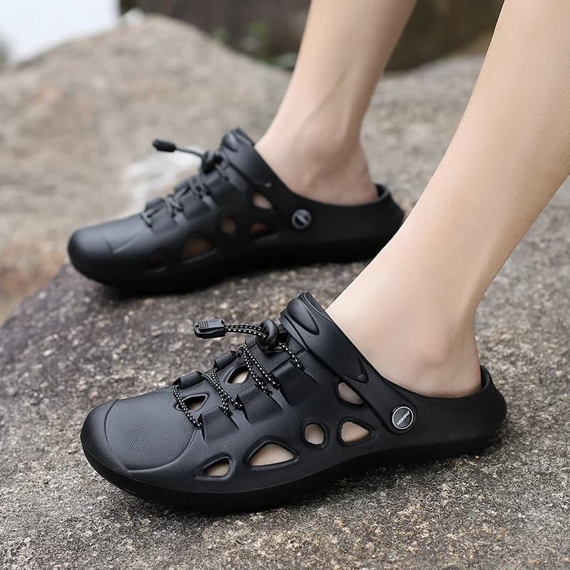 Sandali Sportivi Giovanili di Tendenza per Esterni, Nuovo Stile Estate 2024, Scarpe da Spiaggia Antiscivolo, Ciabatte Leggere con Fondo Spesso