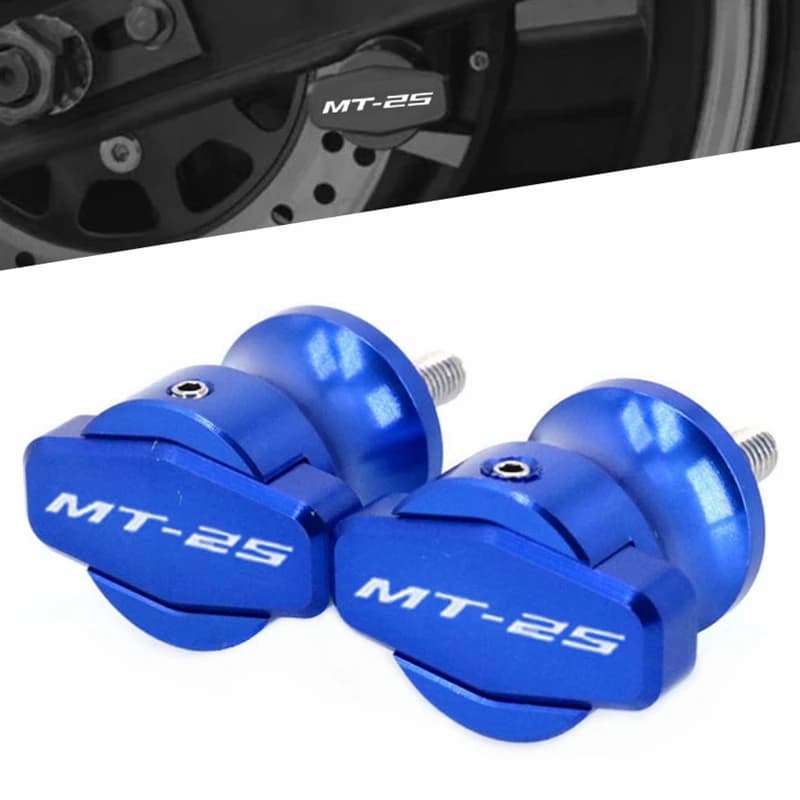 Moto CNC telaio in alluminio supporti 6MM viti cursori forcellone bobine Slider M6 per YAMAHA MT-25 MT 25 MT25 2015-2023