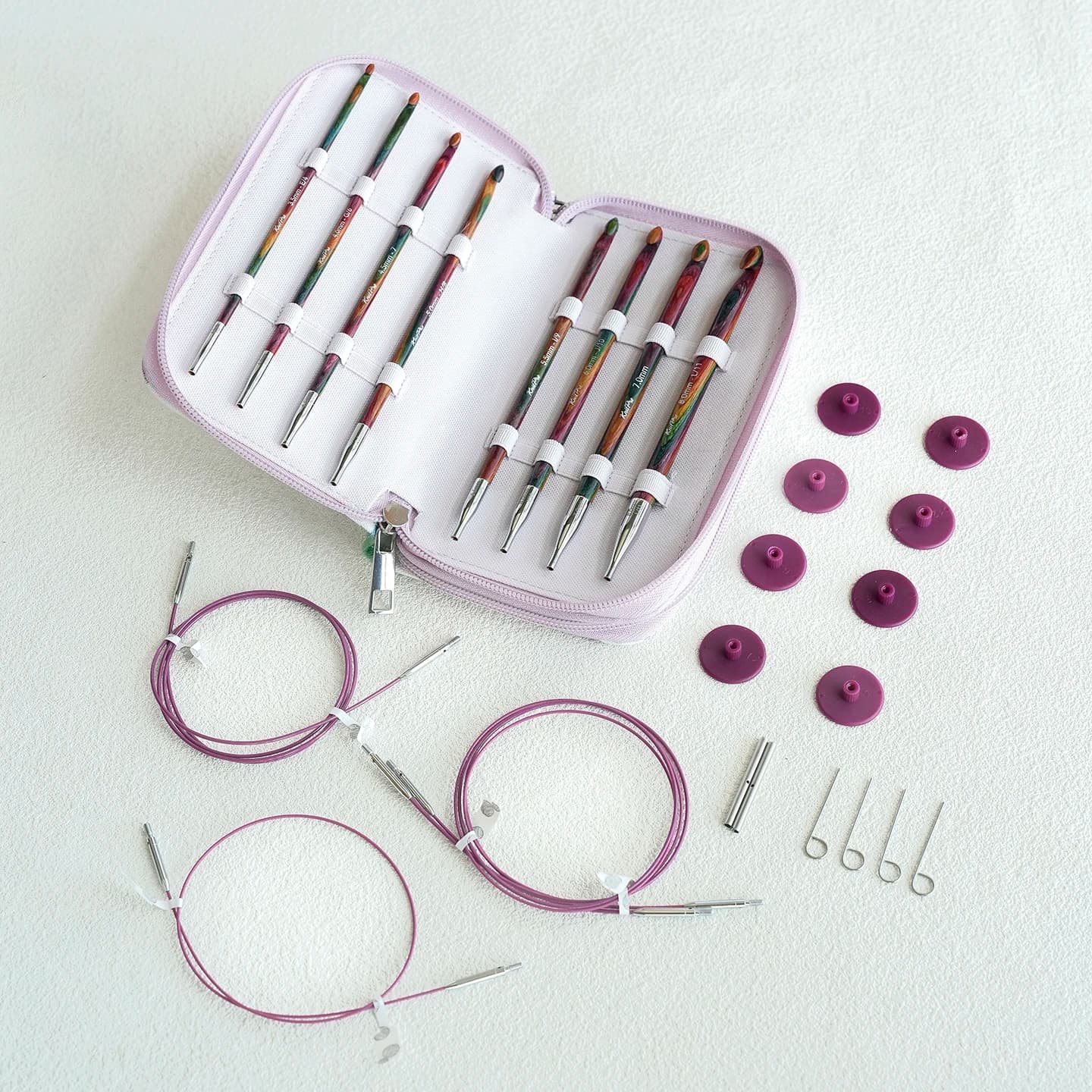Knitpro Symfonie 2 Afghan / Tunisian Crochet Hook Set