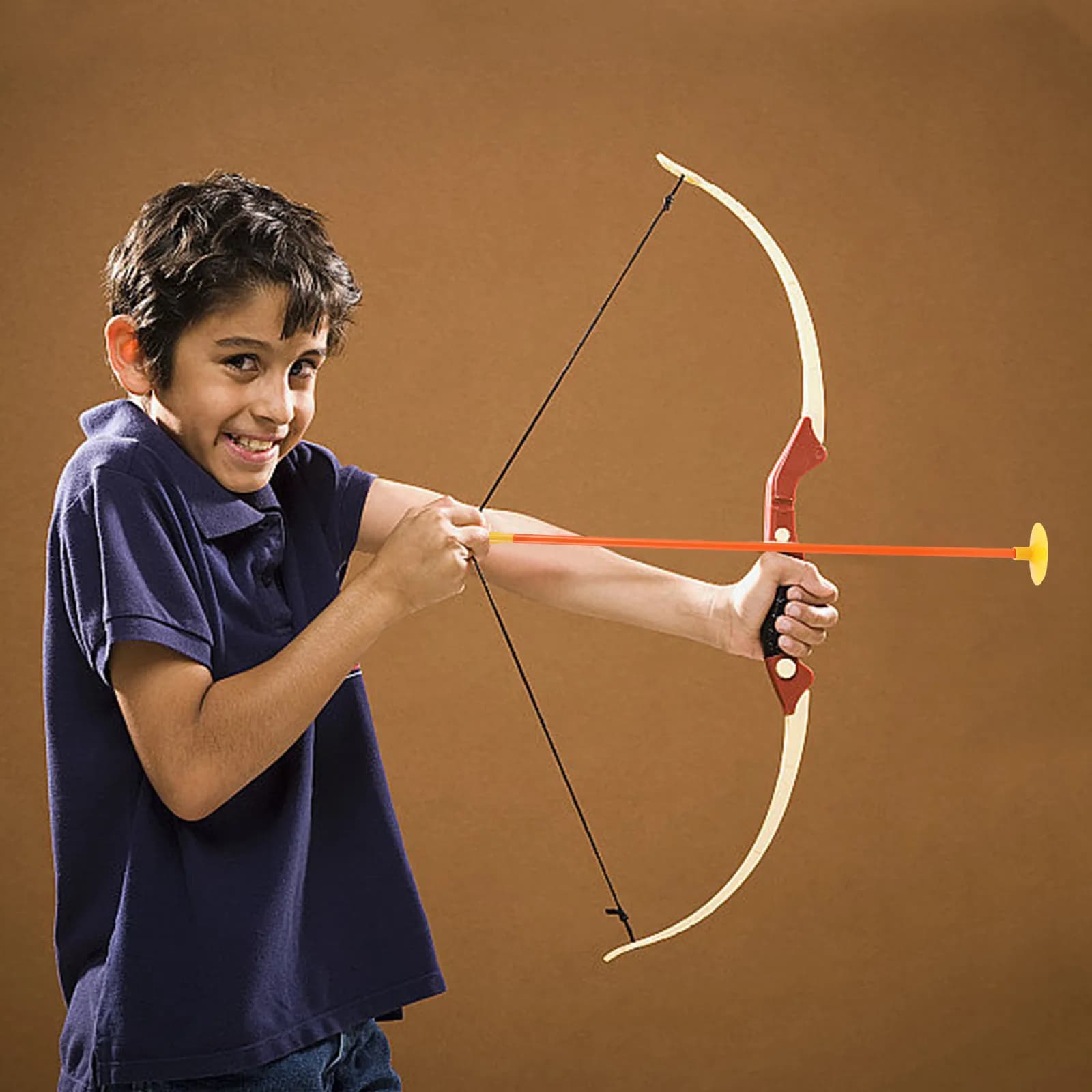10 Pezzi Frecce di Sicurezza con Ventosa per Bambini, Ricambio Durevole per Giochi di Tiro con l'Arco, Frecce Rotanti Creative per Interni ed Esterni
