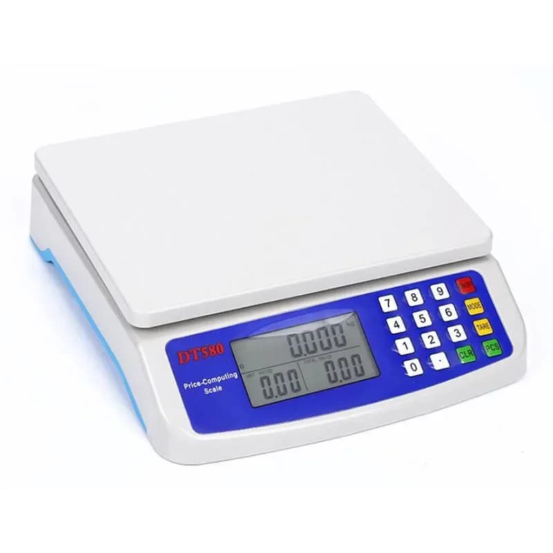 DT580 30kg/1g Pacchetto digitale Bilancia da pavimento postale Pesatura elettronica Cucina per alimenti Bilancia da cucina Bilancia per piattaforma per bagagli di precisione