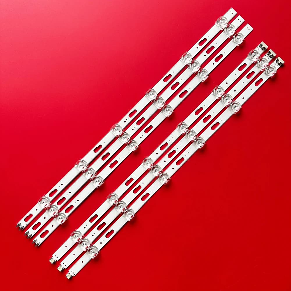 La striscia di retroilluminazione a LED da 6/24 pezzi si applica a Sammsung V0T7-500SMA-R0 JL.D500C1330-408AL UN50TU8000 UN50TU7000 UE50TU8000 UE50TU7000