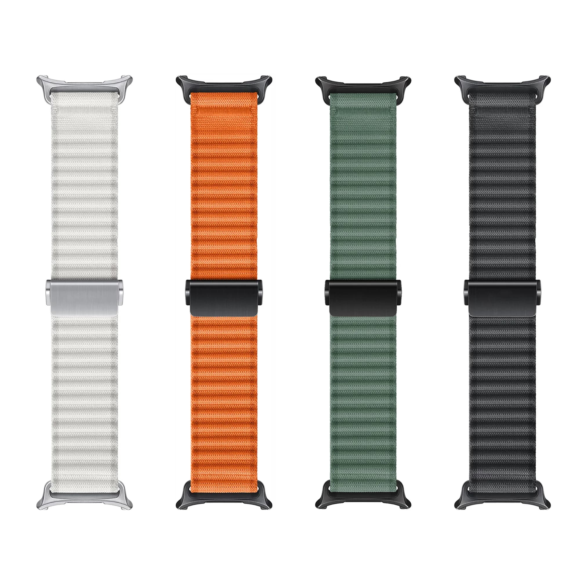 Cinturino originale Trail Band per Samsung Galaxy Watch Ultra 47mm, cinturino in nylon intrecciato per fuoristrada, bracciale per Galaxy Watch 8 Ultra.