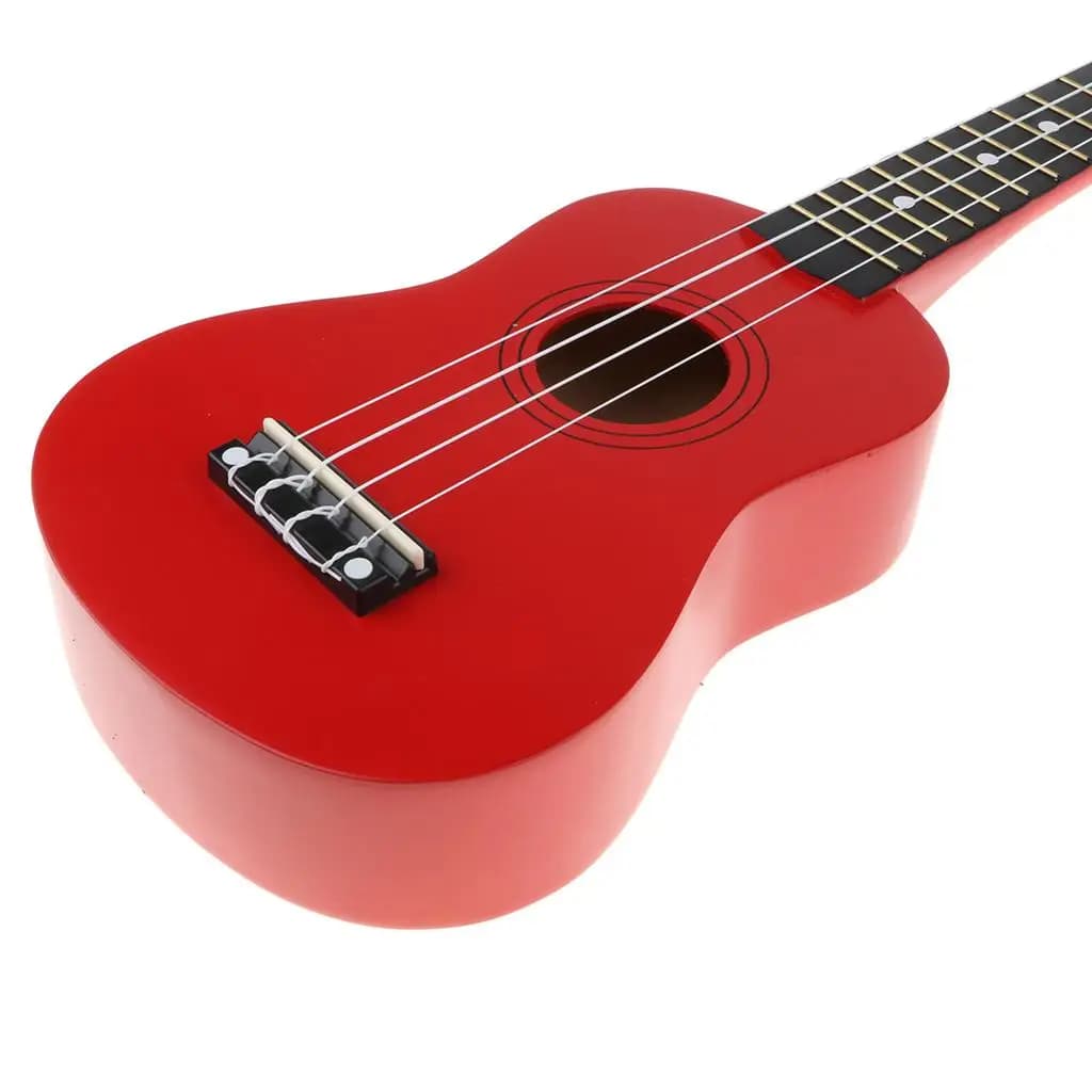 21 Inch Kids Ukulele Wood Acoustic Uke for Children Beginner Musical Instrument Learning Set for Home School Practice