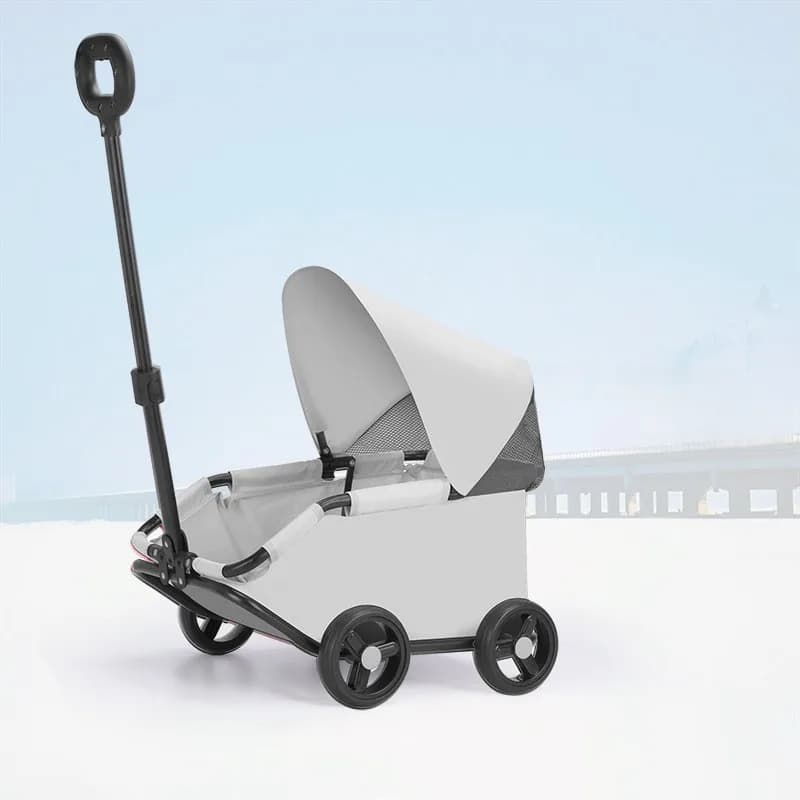 Small Pet cat and Dog Stroller, Children's Playhouse Toy, Small Stroller, Outdoor Pet Cart, Dog Cart
