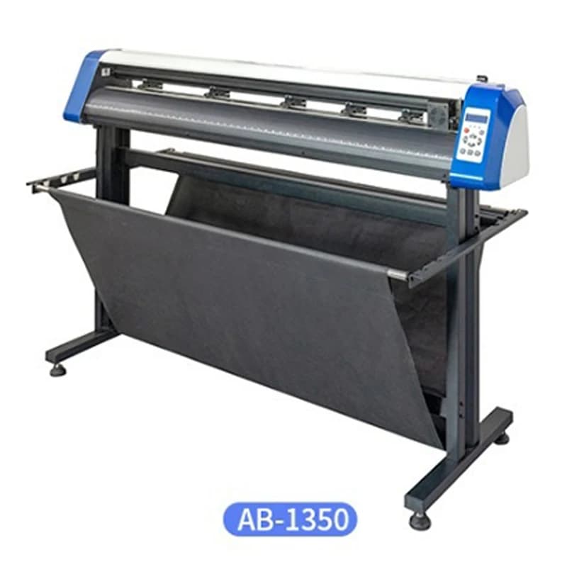AB-1350 Taglierina semiautomatica Plotter da taglio per vinile Posizionamento laser 3 interfacce con software SIGNMASTER Plotter