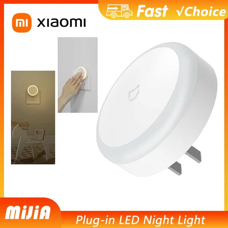 Nuovo Xiaomi MiJIA LED sensore di movimento del corpo umano a infrarossi intelligente controllo dimmerabile illuminazione luce notturna per casa intelligente senza batteria