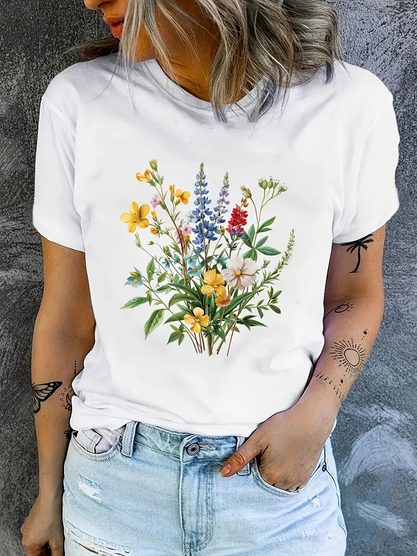 T-shirt Casual da Donna alla Moda, Stile Harajuku, Manica Corta, Abbigliamento Streetwear, Top Estetici