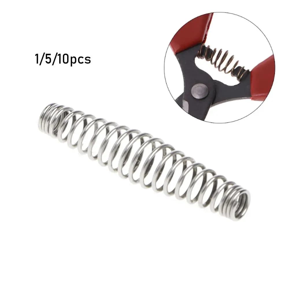 1/5/10 pcs. High quality steel compression springs and high elasticity, accessories for garden scissors, garden pruning tools - Hot sale