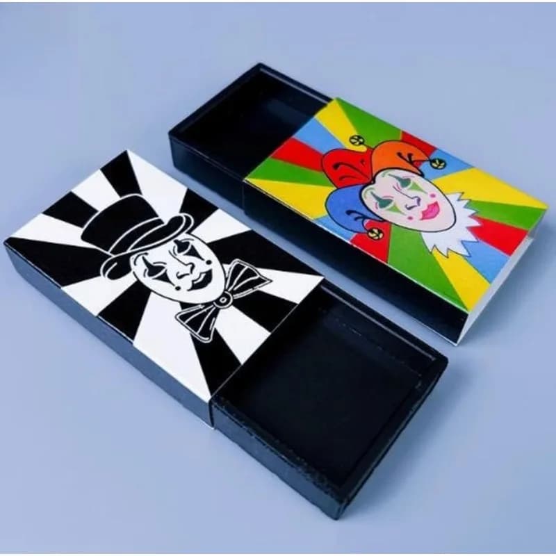 Tenyo Scatole sincro Scatola di fiammiferi Trucchi magici Apparizione Magia Close Up Illusioni Trucco Puntelli Mentalismo Mistero Magica Box Divertente