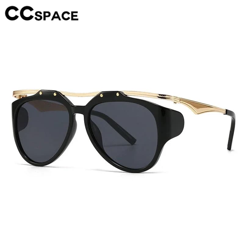 Occhiali da sole di design di marca da donna di lusso ovale protezione UV protezione solare occhiali da sole eleganti casual da viaggio per le vacanze # 301873