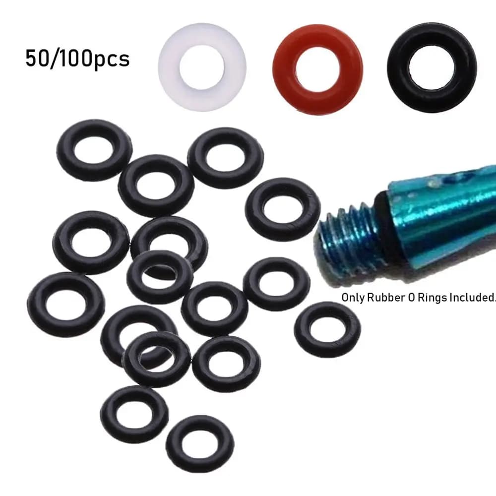 Intrattenimento Accessori per lo sport Occhielli Steli/Voli Broadhead Sostituisci O-ring in gomma Frecce Punte Guarnizione Grip Rondella