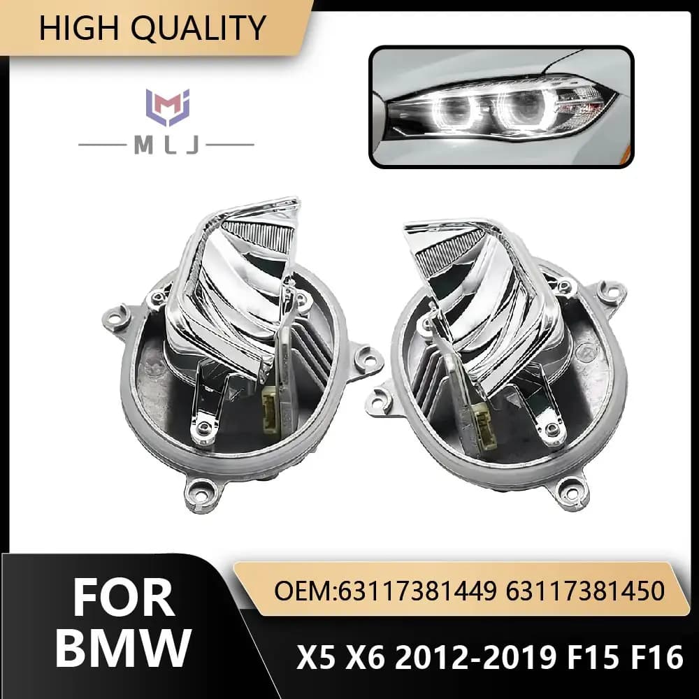 DRL Angel Eye Module For 2012-2019 BMW X5 X6 F15 F16 Full LED Headlight DRL Module Unit Car Accessories 63117381449 63117381450