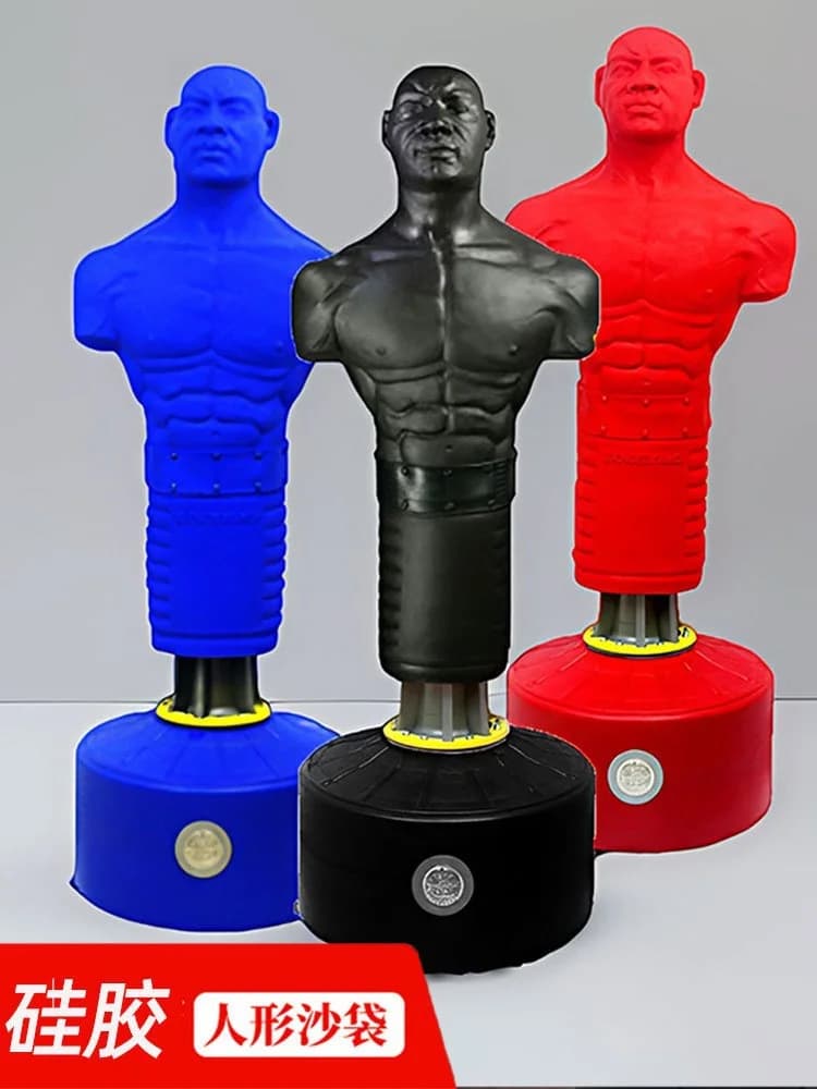 Ecological and silicone resistant boxing bags dolls