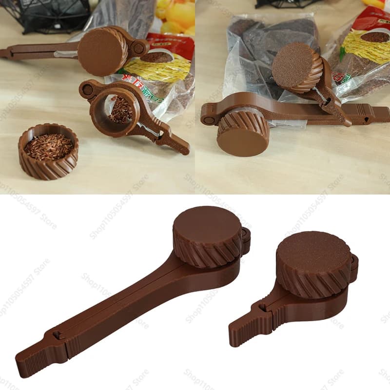 Clip per sacchetti per alimenti Clip per sigillare la conservazione degli alimenti con beccucci per versare Clip per sacchetti per chip da cucina Clip per sigillare tappo in plastica Conservazione della cucina