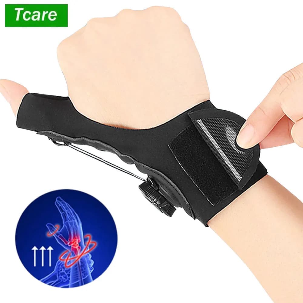 1 pz carpale Tunnel tutore per polso regolabile tutore per la mano supporto notturno supporto per manicotto di compressione per artrite, lesioni, dolore al polso
