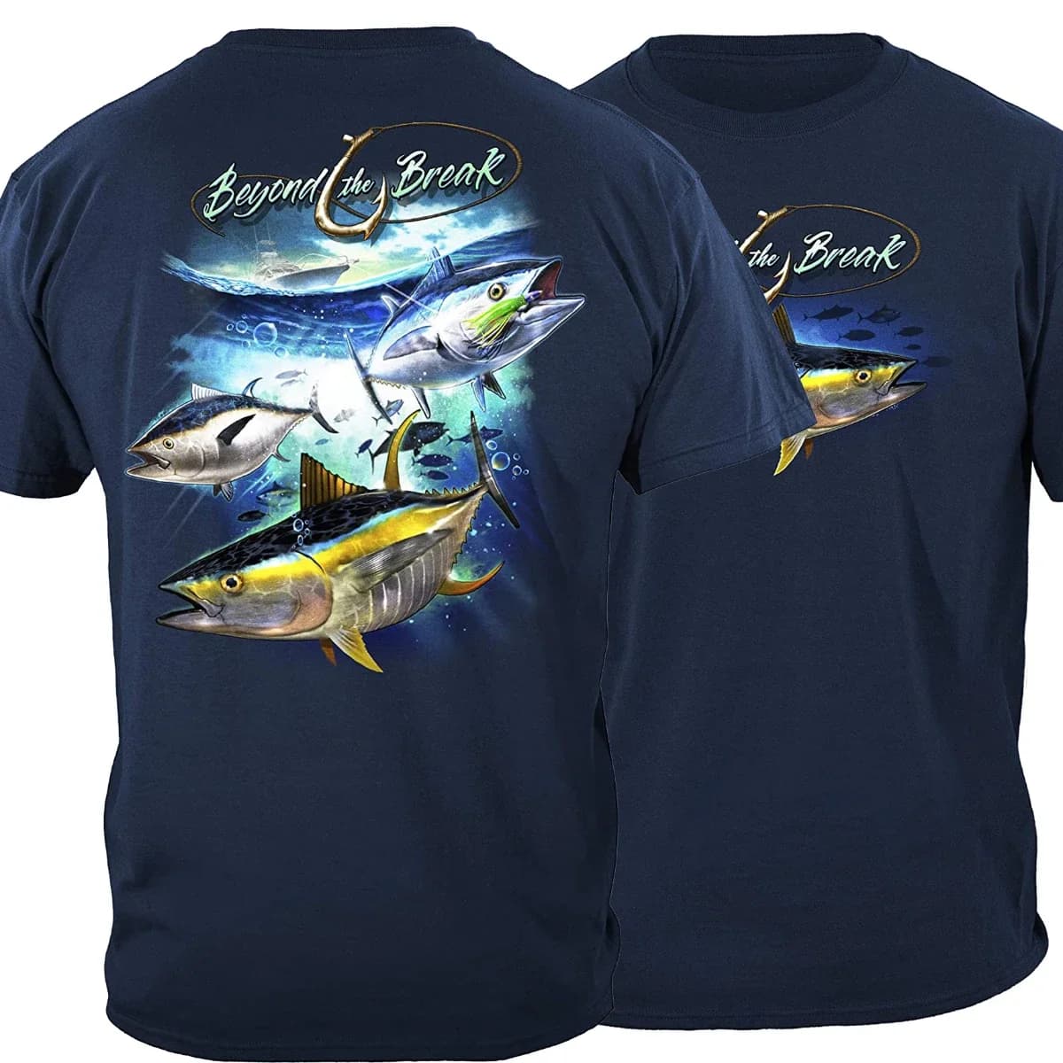 Tuna Time Off Shore Fishing T-Shirt estate cotone manica corta o-collo T-Shirt da uomo nuovo S-3XL