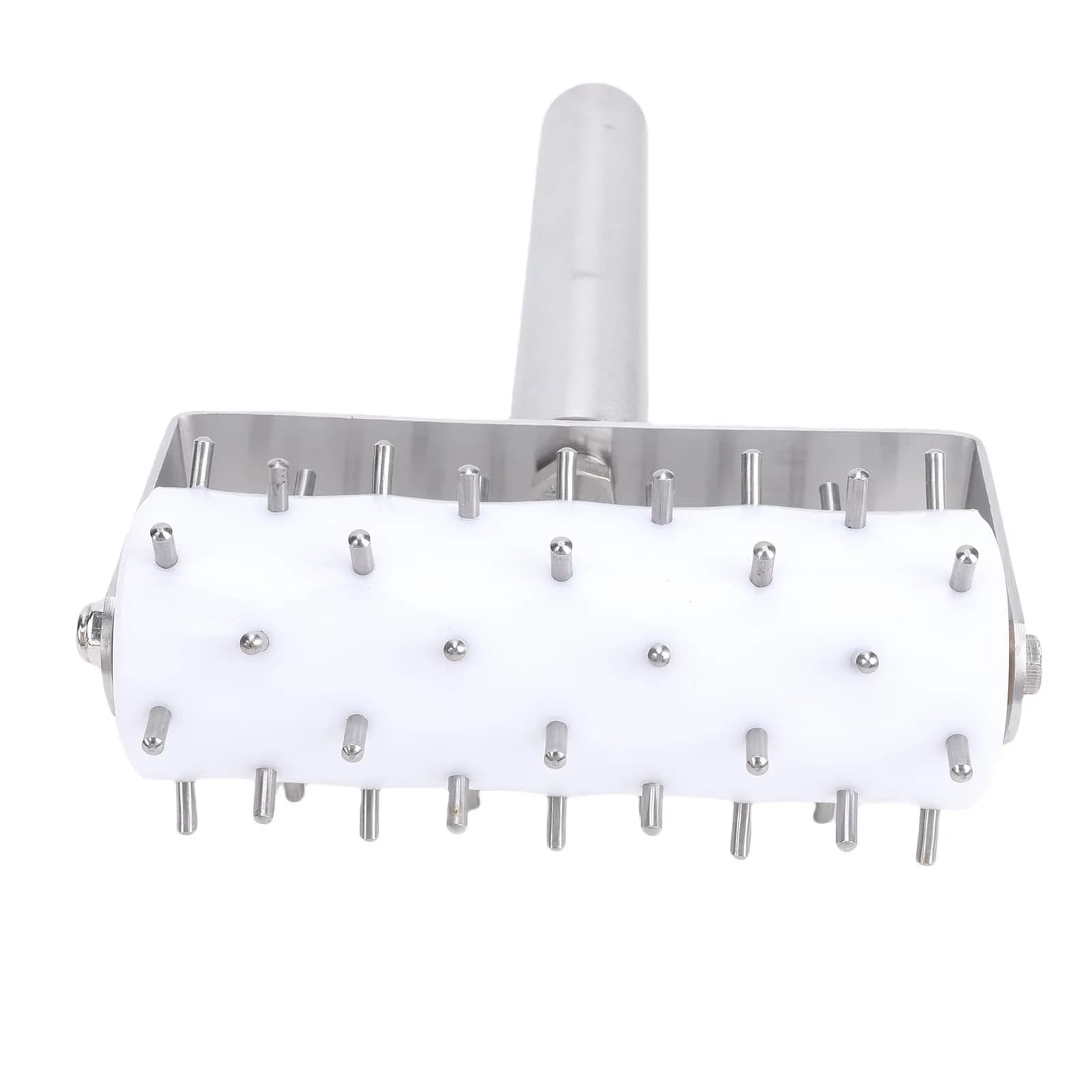 Pizza Dough Docker Stainless Steel Pastry Dough Hole Maker Pizza Roller with Spikes for Homemade Bread Pie Crackers