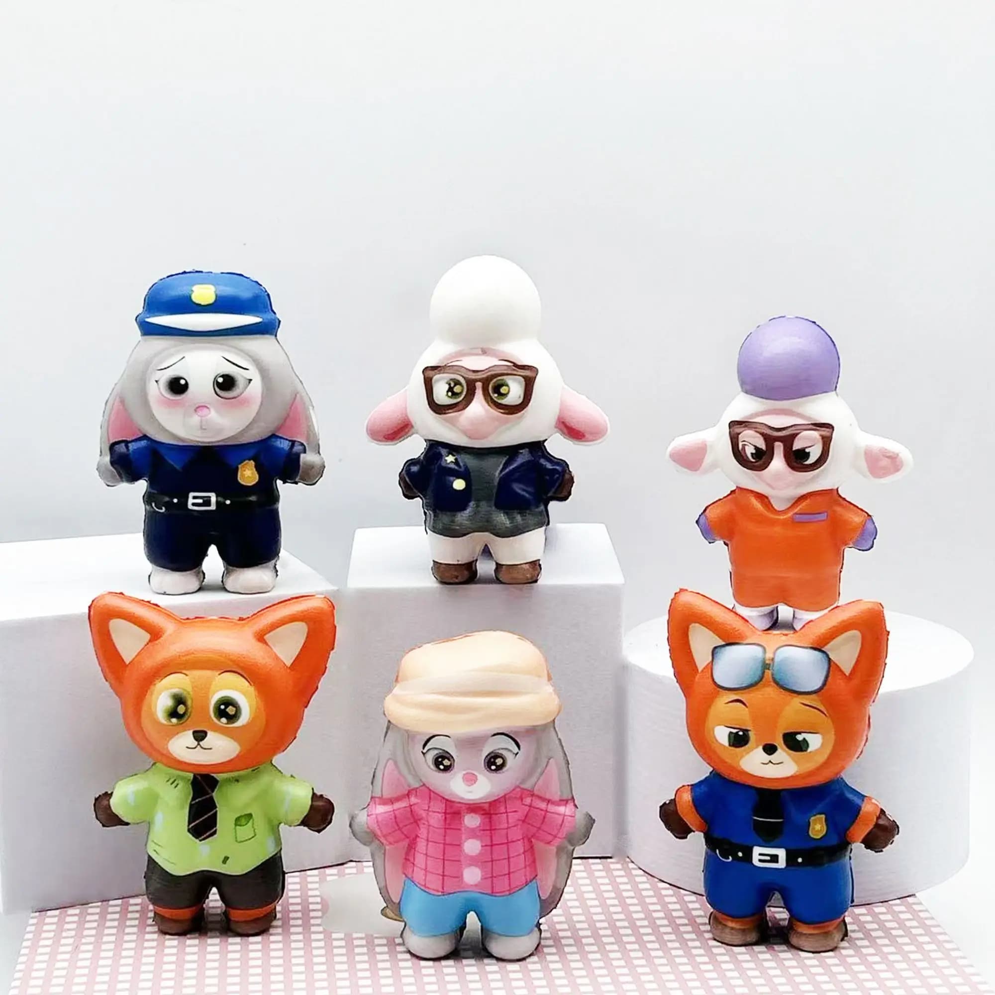 Nuovo Giocattolo Morbido a Lenta Risposta Ispirato a Zootopia 2, Giocattoli Antistress, Regalo per Ragazzi e Ragazze