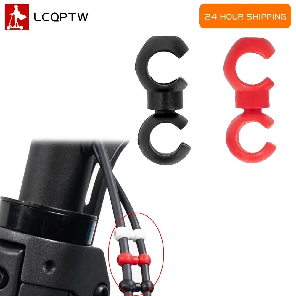For Xiaomi M365 Mi3 Pro for Nineboot Max G30 F20 F30 F40 Electric Scooter Cable Tie Buckle Organizer Skateboard Replace Parts