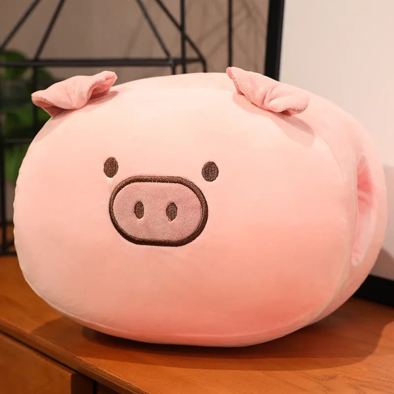 Winter children's plush hand warmer pillow with adjustable hand warmer cushion waist support cute cartoon nap pillow for stude 6