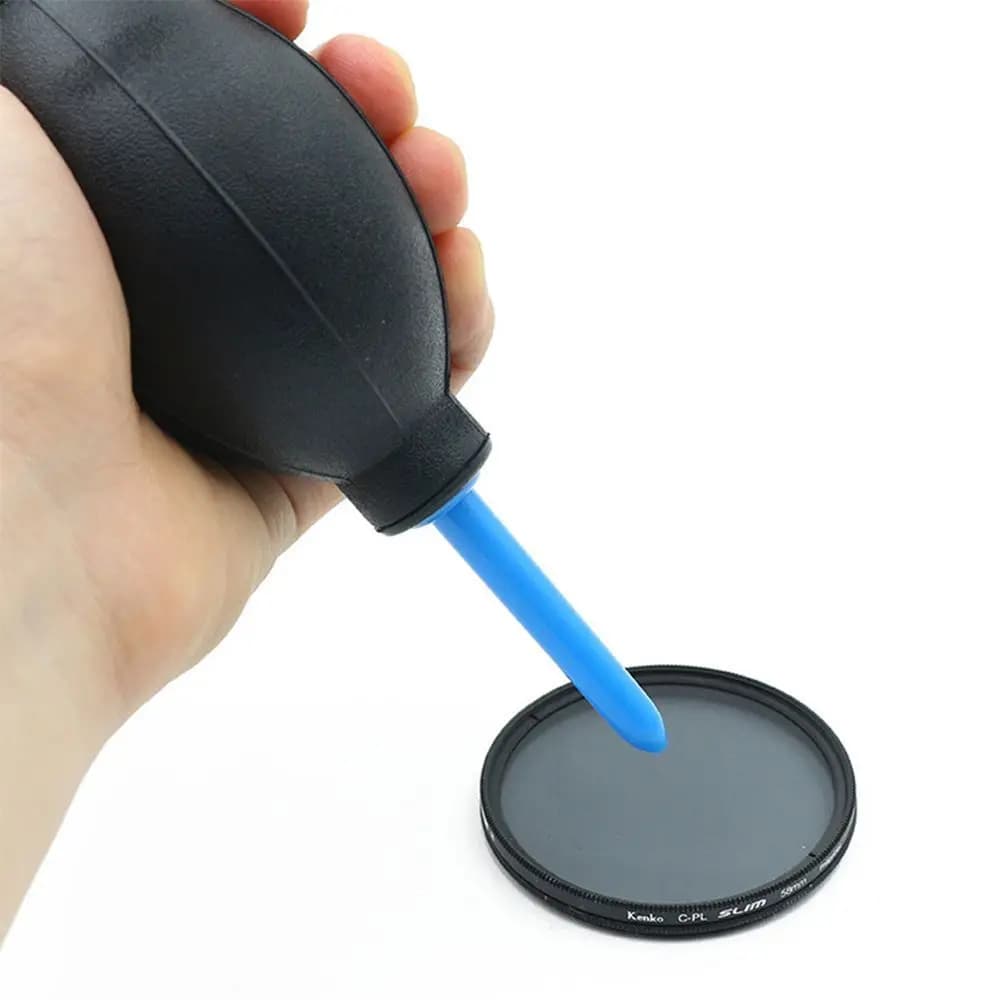 Strumento conveniente 148mm Sfera in silicone Pulitore per soffiatore di polvere Pompa per soffiatore d'aria in gomma Fotocamera reflex Pulitore per lenti binoculari per orologio