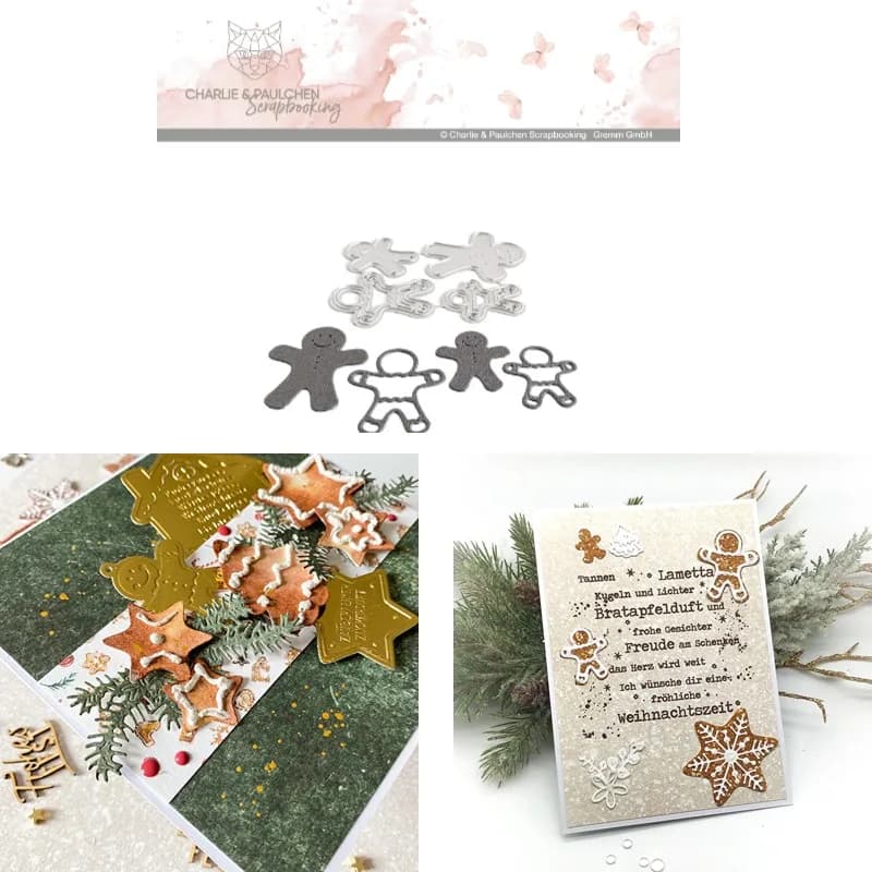 Punching Shapes Cinnamon Stars Metal Scrapbook Diary Decoration Stencil Embossing Model Needle Handmade Wishes