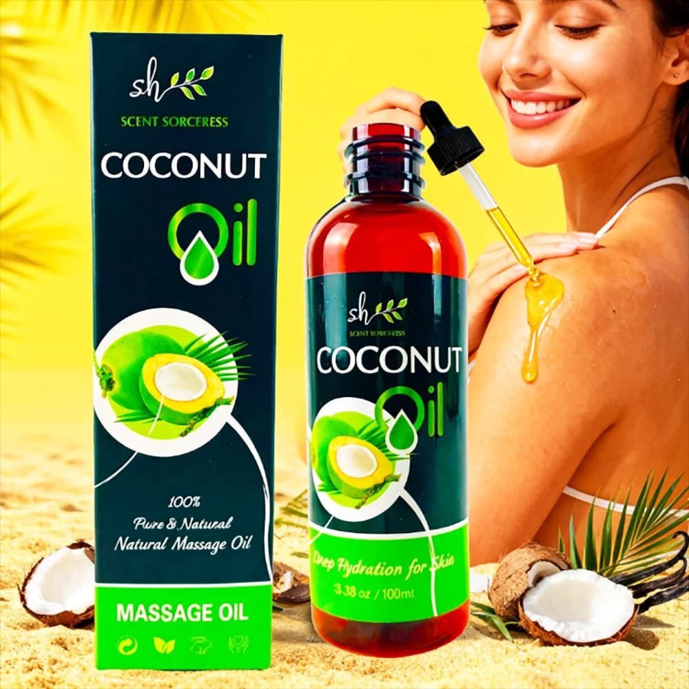 Highly Absorbing Cock Massage Oil for Therapy and Relaxation, Dry Skin Oil - Natural Hydrating for Body