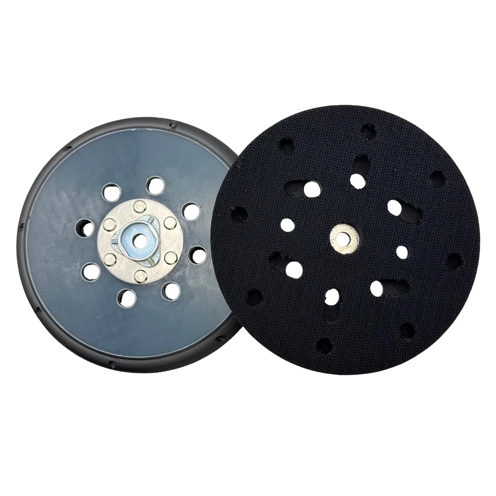 Tampone abrasivo da 6 pollici 150 mm per levigatrice ad aria Lucidatrice per auto Disco abrasivo per smerigliatrice elettrica a secco