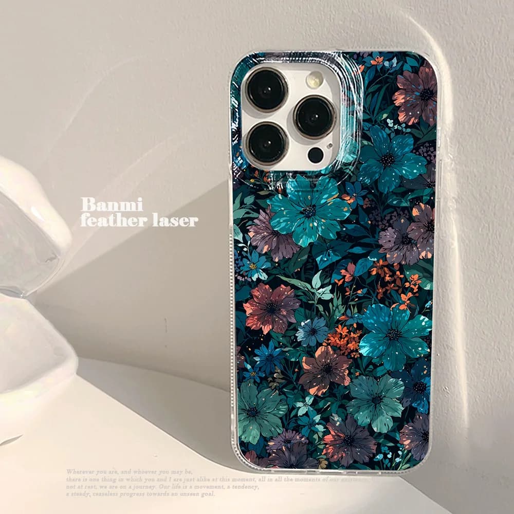 Custodia di Lusso Creativa con Fiori per Samsung Galaxy S26 S25 S24 S23 Ultra S22 S21 Plus FE A56 A55 A54 A53 A36 A35 A34 5G Funda