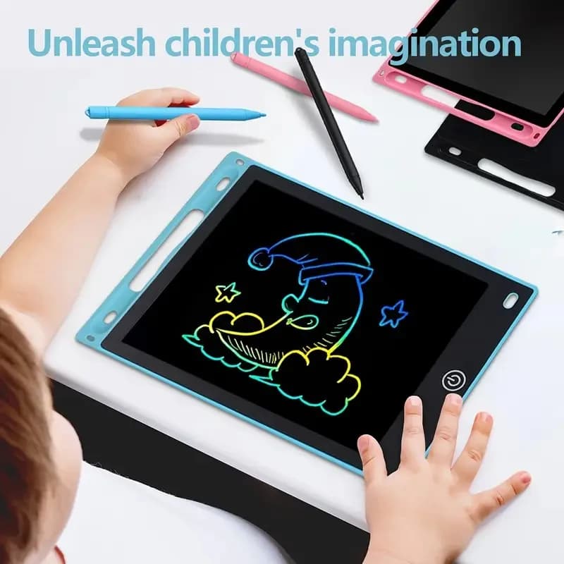 Brand New Hot-Selling 21.59cm Drawing Tablet, Lcd Electronic Tablet for Boys and Girls, Colorful Screen Tablet, Writing Board, Educational Christmas Birthday Gift, Learning Board for Preschool Children, Electronic Learning Toy, No Blue Light, No Harm to the Eyes, Lightweight and Portable, Easy to Carry, Suitable for Indoor and Outdoor Creative Activities