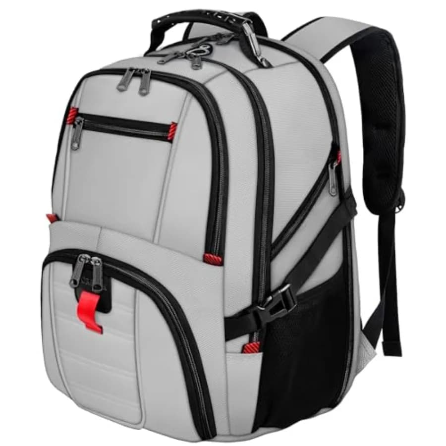 Large Backpack for Men, Extra Large Laptop Backpacks for Men Women, Water Resistant Travel Backpack Airline Approved Business W