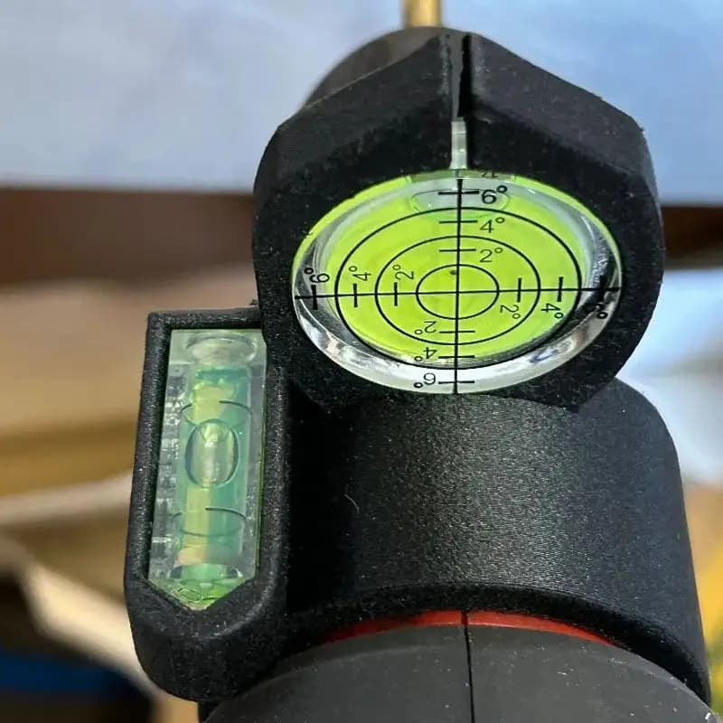 1 pezzo di strumento di livellamento con guida di precisione per la foratura, per decorazioni murali, cornici, tubazioni, trapano elettrico, strumento ausiliario per il livellamento